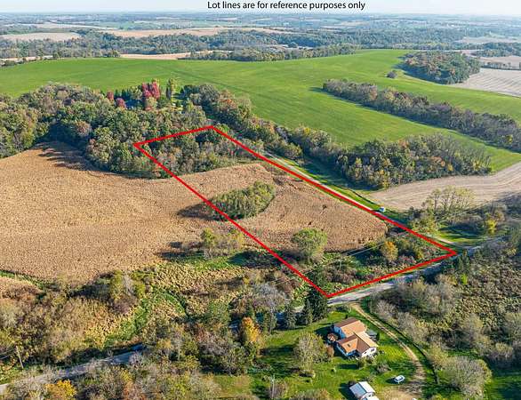 5.5 Acres of Residential Land for Sale in Monticello, Wisconsin
