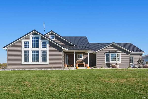 3 Acres of Land with Home for Sale in Silver Lake, Indiana