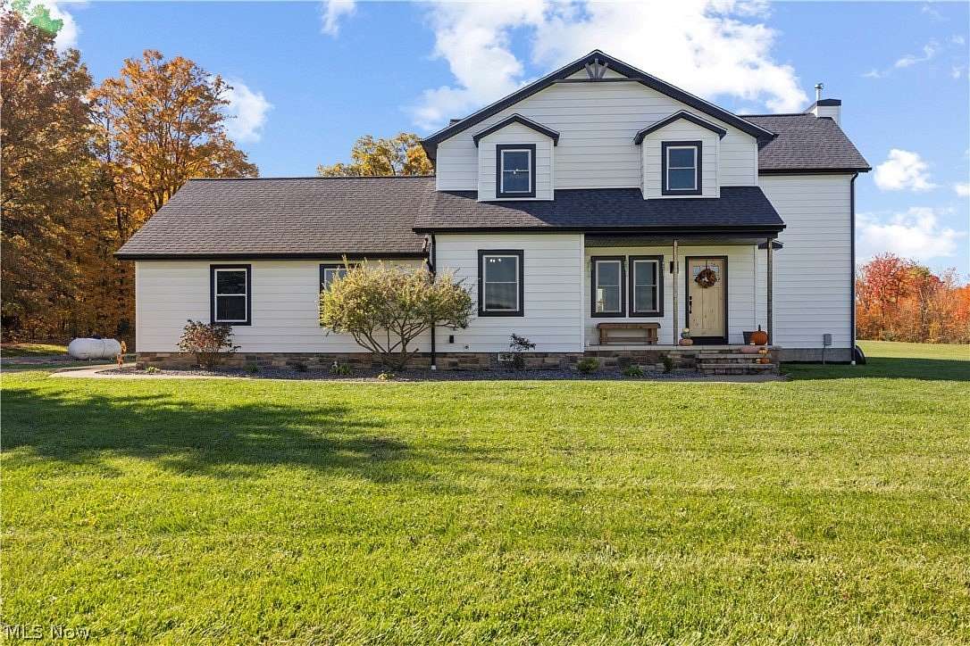 6.67 Acres of Land with Home for Sale in Nova, Ohio
