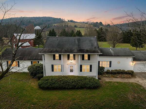 9.79 Acres of Land with Home for Sale in Rome, Pennsylvania