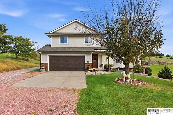 7.7 Acres of Land with Home for Sale in Blair, Nebraska