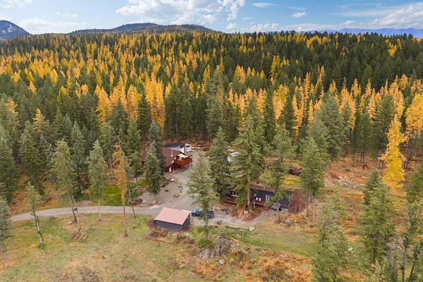 8.55 Acres of Land with Home for Sale in Kalispell, Montana
