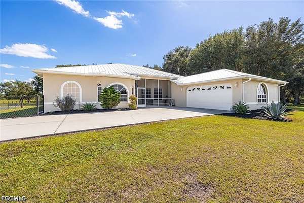 7 Acres of Land with Home for Sale in LaBelle, Florida