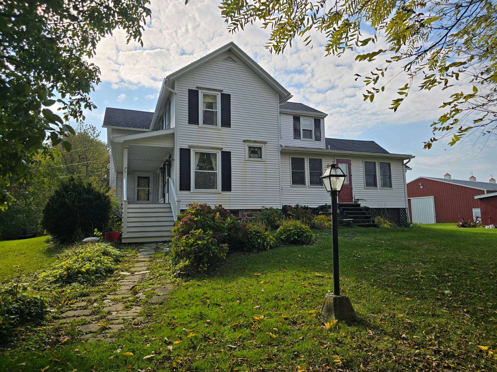 22 Acres of Agricultural Land with Home for Auction in Williamson, New York