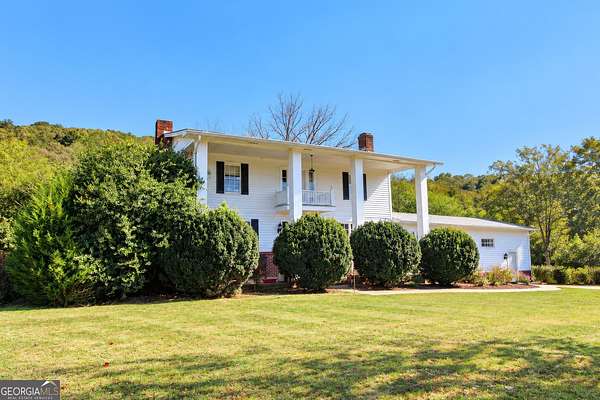 6.44 Acres of Land with Home for Sale in Summerville, Georgia
