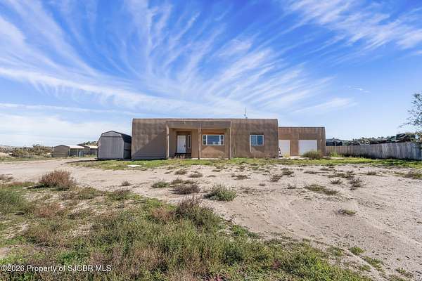 3.58 Acres of Land with Home for Sale in Bloomfield, New Mexico