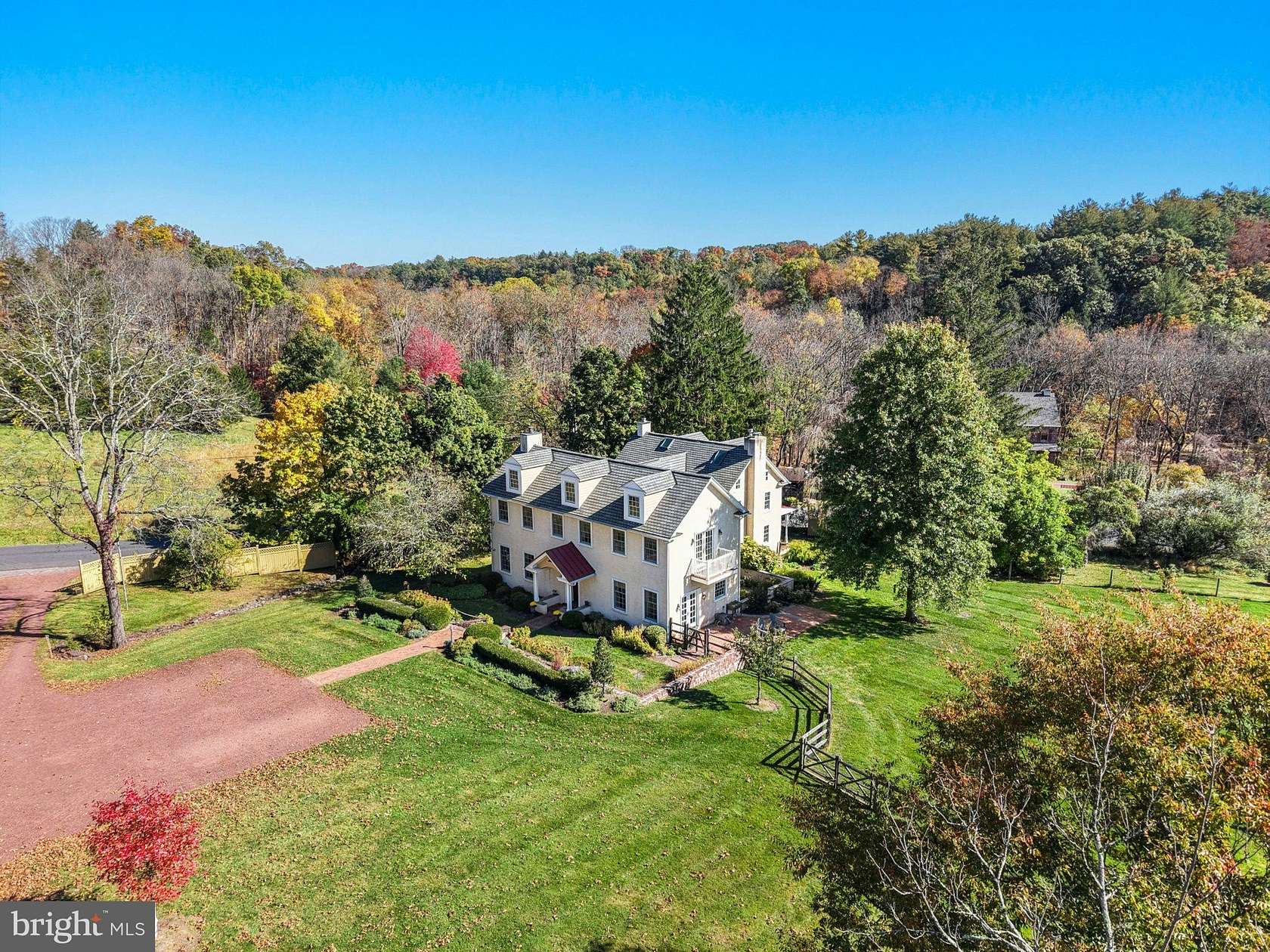 5.42 Acres of Land with Home for Sale in Erwinna, Pennsylvania
