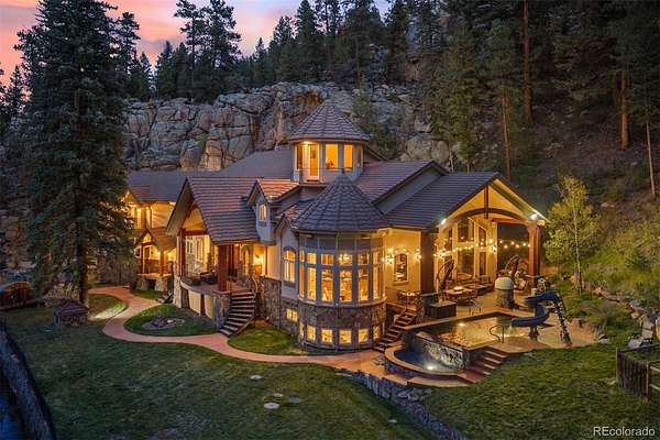 15.4 Acres of Land with Home for Sale in Evergreen, Colorado