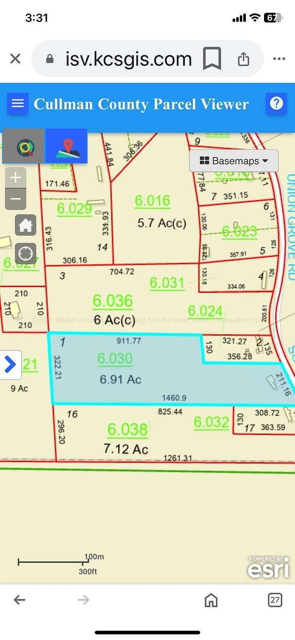 7 Acres of Land for Sale in Bremen, Alabama