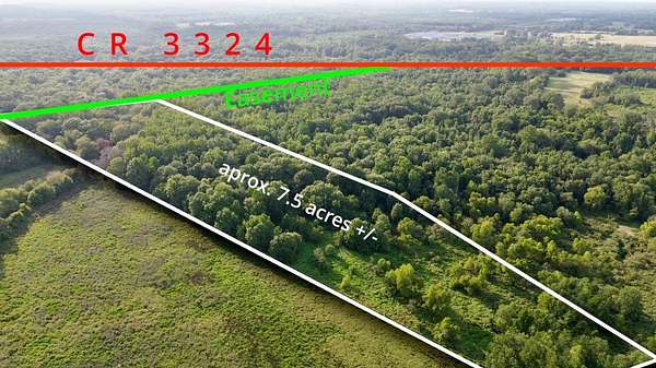 8.1 Acres of Land for Sale in Pittsburg, Texas