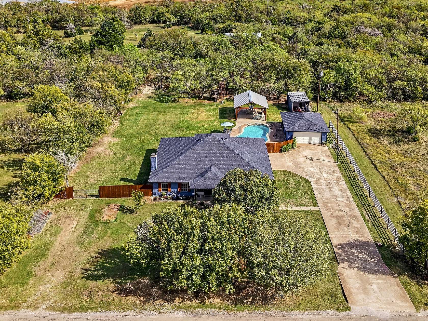 2 Acres of Land with Home for Sale in Joshua, Texas