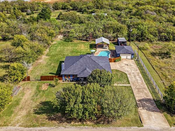 2 Acres of Land with Home for Sale in Joshua, Texas
