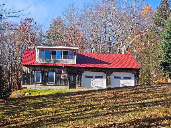 30 Acres of Recreational Land with Home for Sale in New Vineyard, Maine