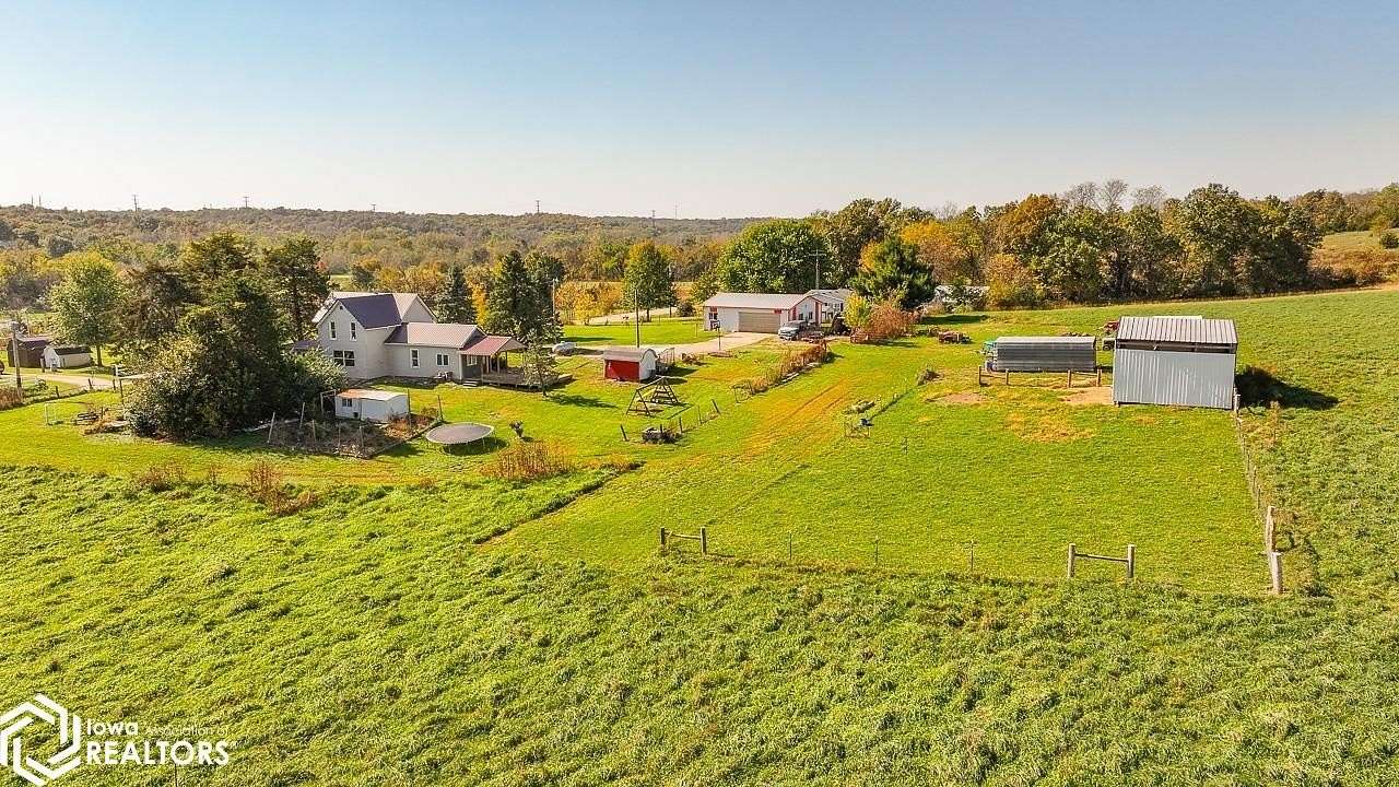 22.1 Acres of Agricultural Land with Home for Sale in Ottumwa, Iowa