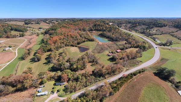 262 Acres of Land with Home for Auction in Ezel, Kentucky