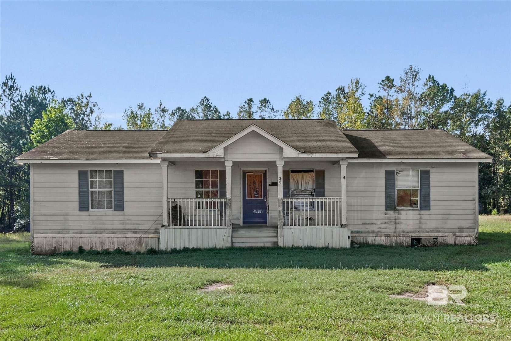 2 Acres of Land with Home for Sale in Uriah, Alabama