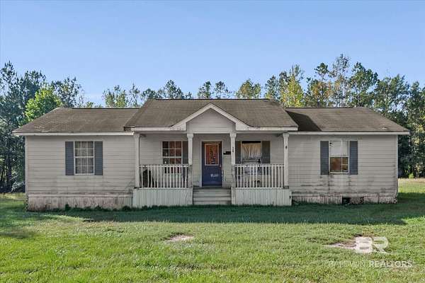 2 Acres of Land with Home for Sale in Uriah, Alabama