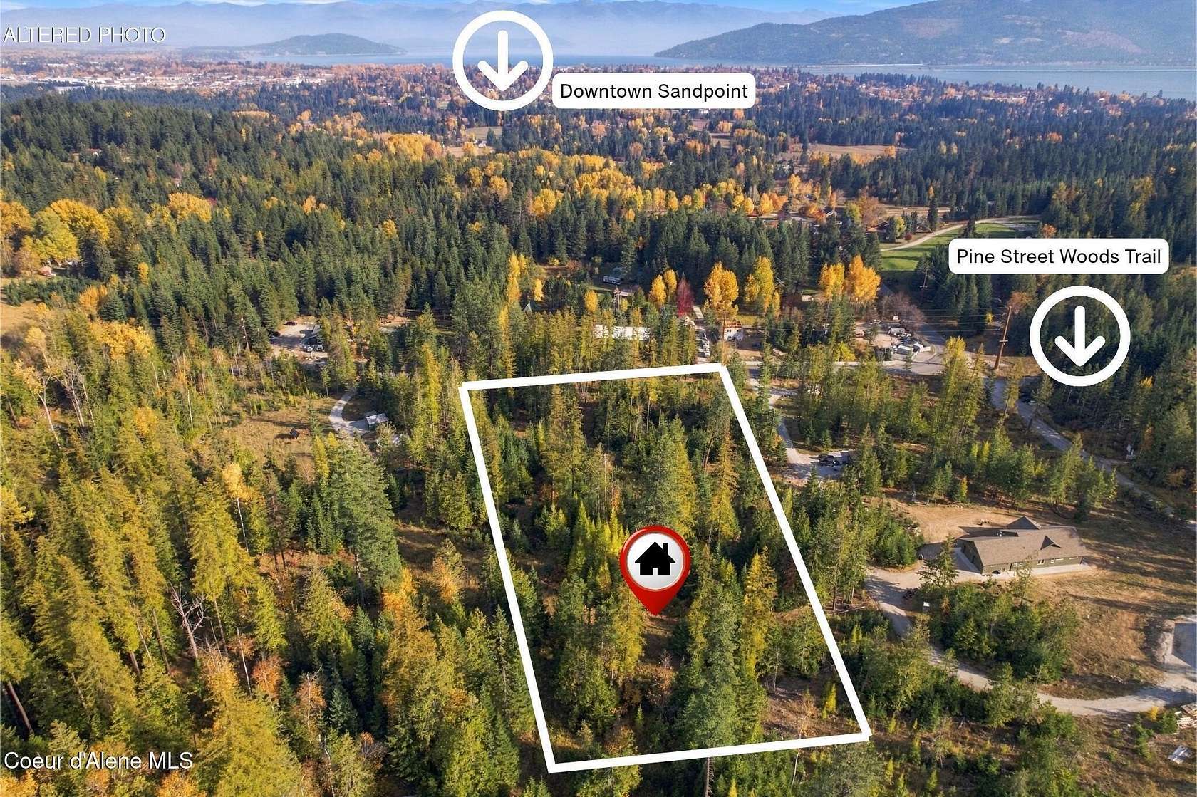 5 Acres of Land for Sale in Sandpoint, Idaho