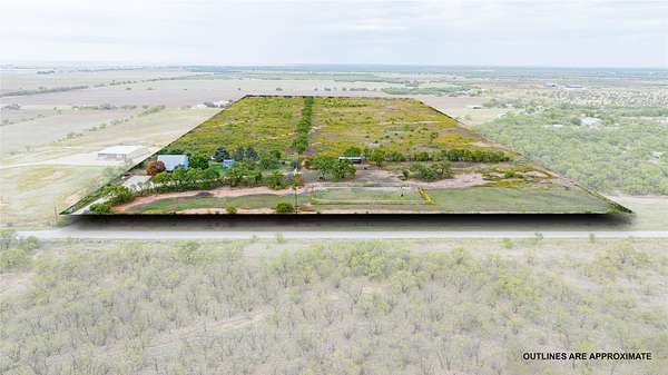21 Acres of Agricultural Land with Home for Sale in Abilene, Texas