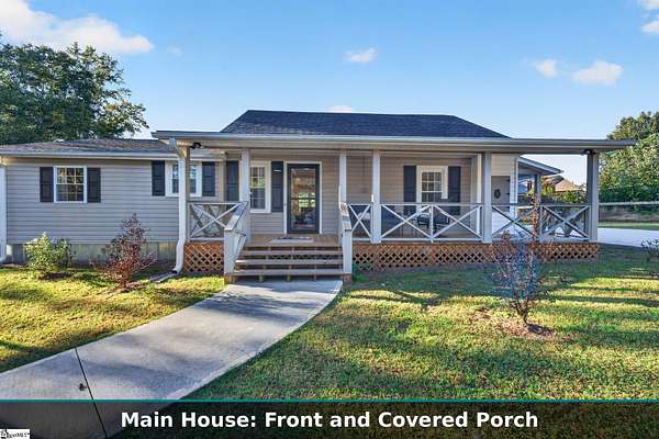2.59 Acres of Land with Home for Sale in Greer, South Carolina