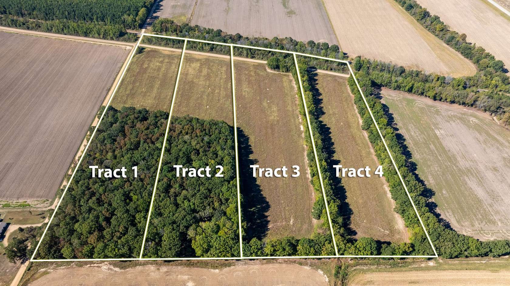11.2 Acres of Recreational & Residential Land for Sale in Paragould, Arkansas