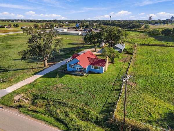8.54 Acres of Land with Home for Sale in Cherokee, Oklahoma
