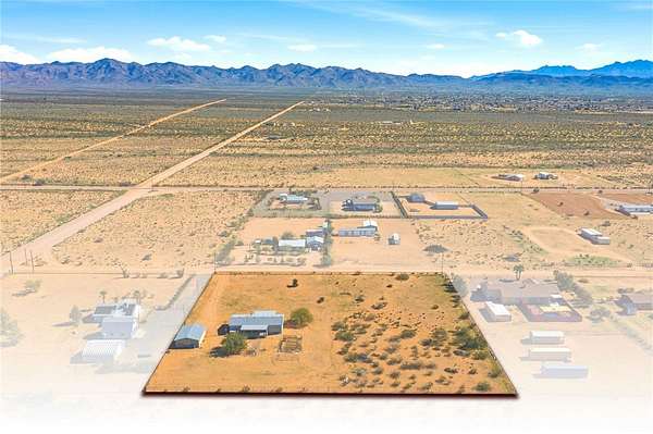 2.34 Acres of Land with Home for Sale in Golden Valley, Arizona