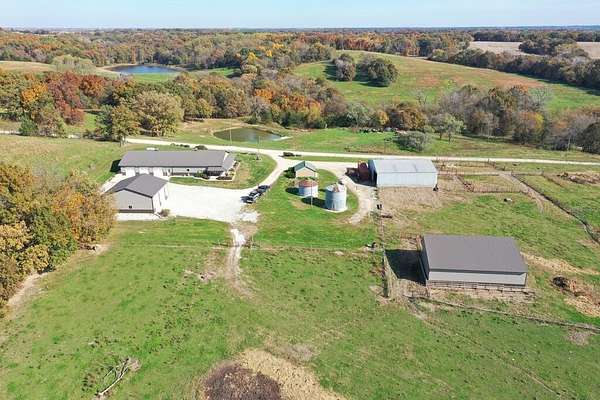 202 Acres of Improved Land for Sale in Milan, Missouri