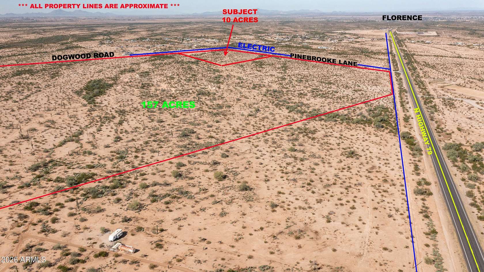 10 Acres of Land for Sale in Florence, Arizona