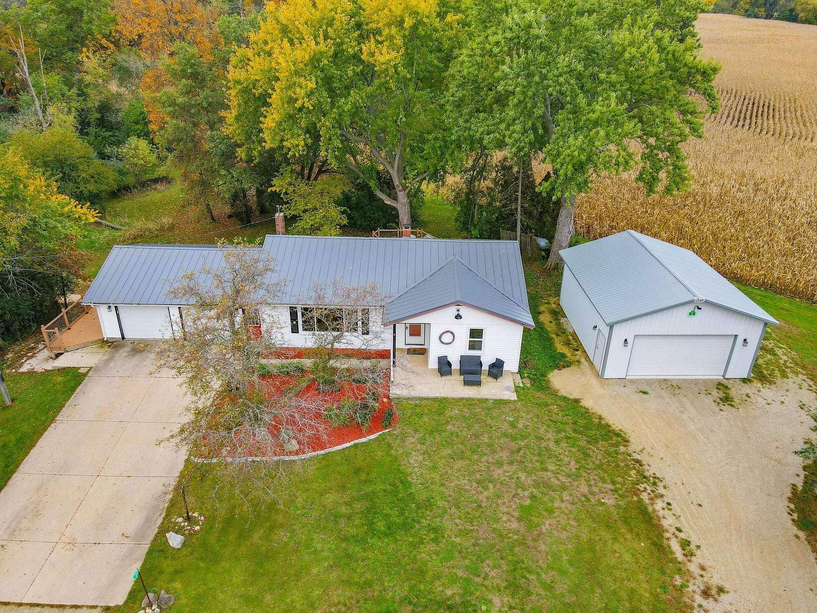 1.88 Acres of Land with Home for Sale in Edgerton, Wisconsin