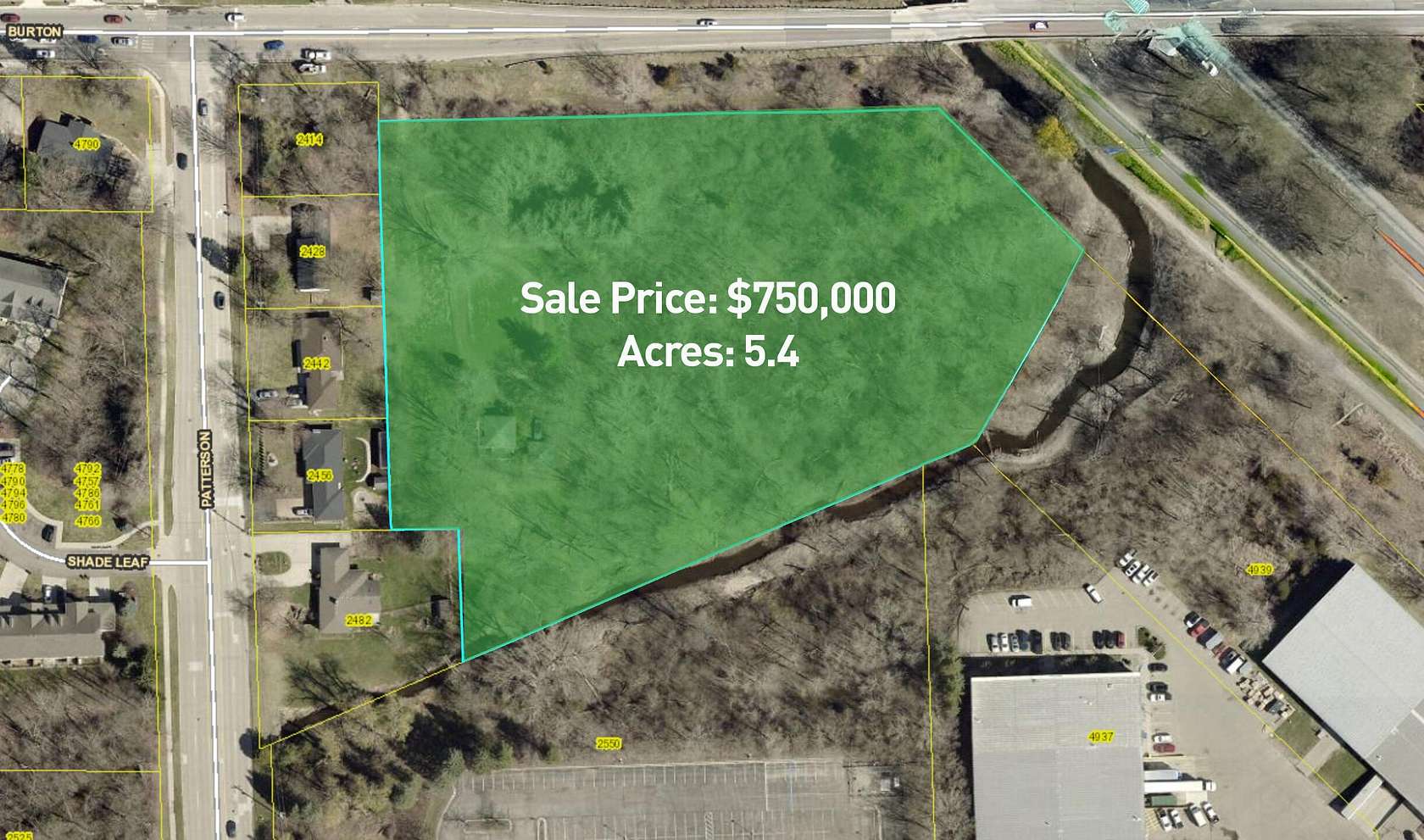 5.4 Acres of Residential Land for Sale in Grand Rapids, Michigan
