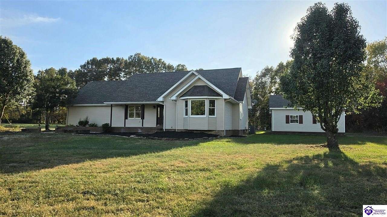 7.69 Acres of Land with Home for Sale in Falls of Rough, Kentucky
