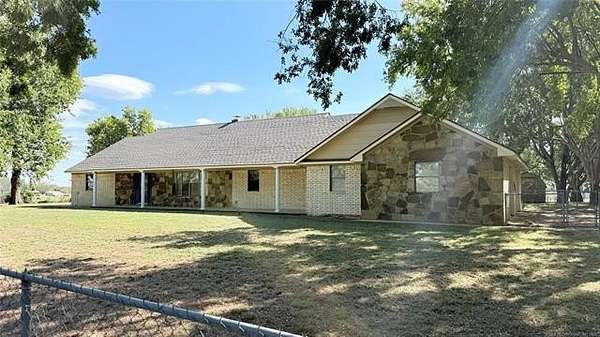 5.25 Acres of Land with Home for Sale in Warner, Oklahoma