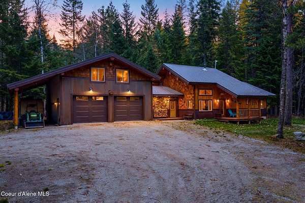 5.3 Acres of Land with Home for Sale in Sandpoint, Idaho