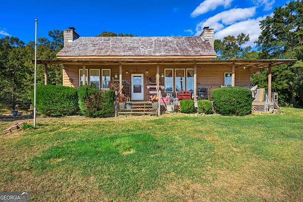 32.2 Acres of Recreational Land with Home for Sale in Hartwell, Georgia