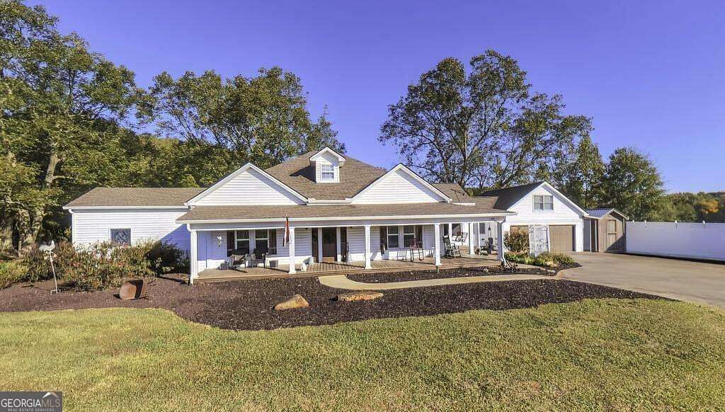 4 Acres of Land with Home for Sale in Franklin, Georgia