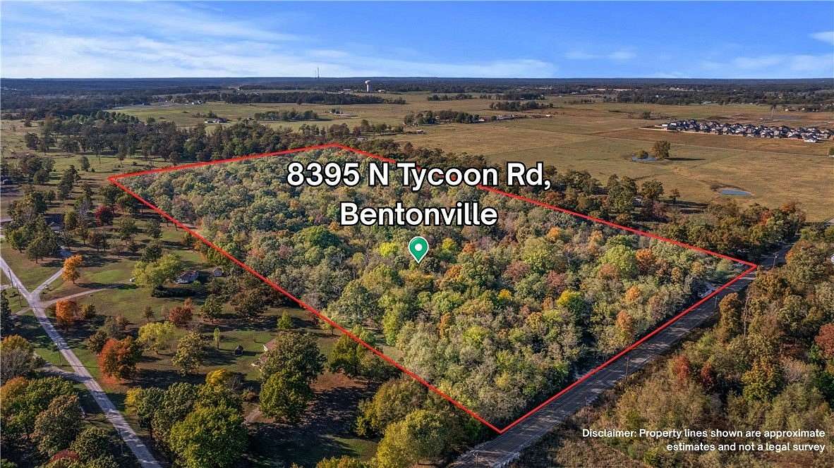 20 Acres of Recreational & Residential Land for Sale in Centerton, Arkansas