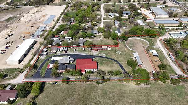 4 Acres of Land with Home for Sale in Crowley, Texas