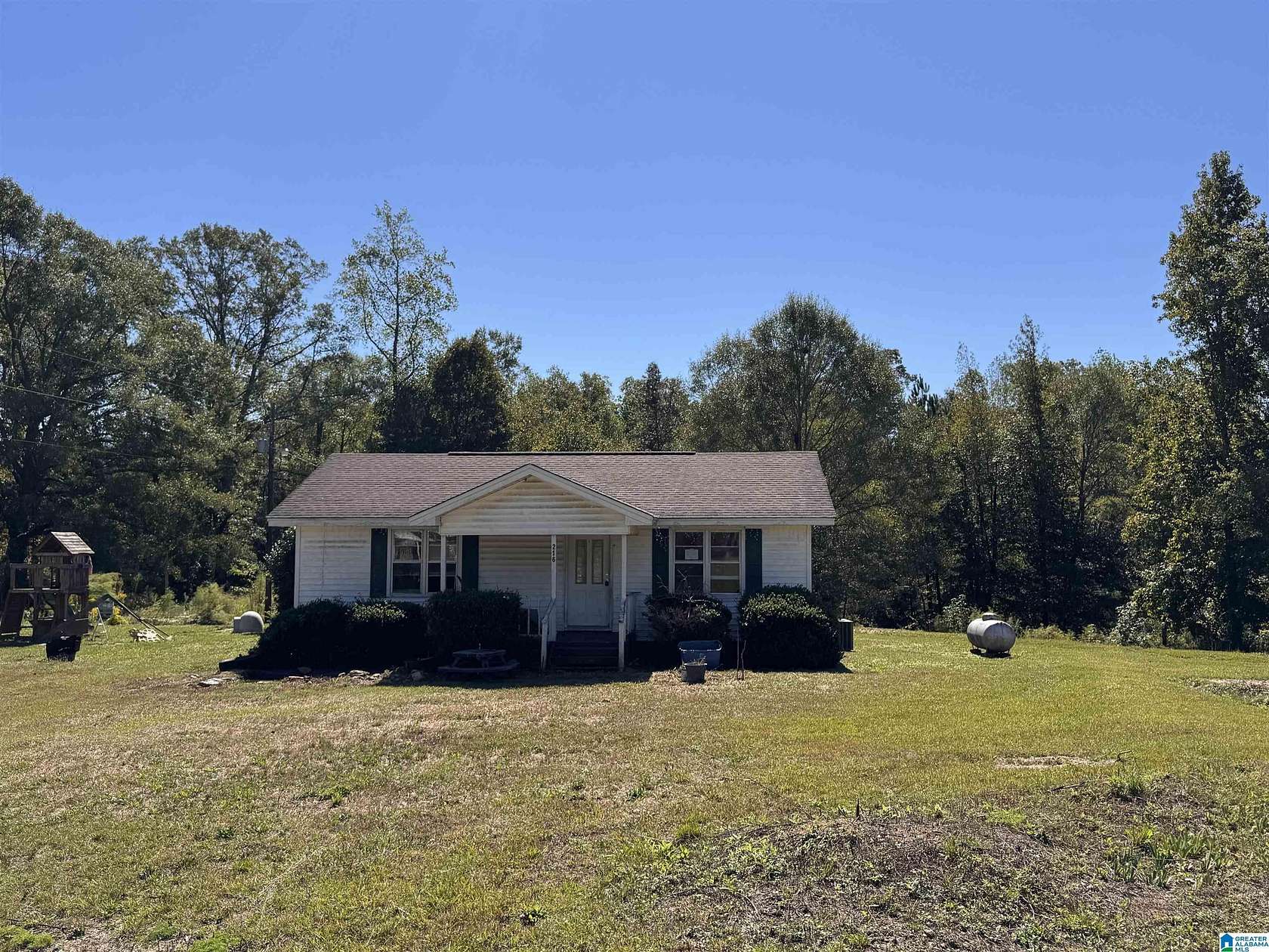 6.4 Acres of Land with Home for Sale in Clanton, Alabama