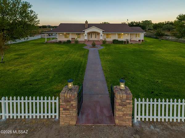 8 Acres of Land with Home for Sale in St. David, Arizona