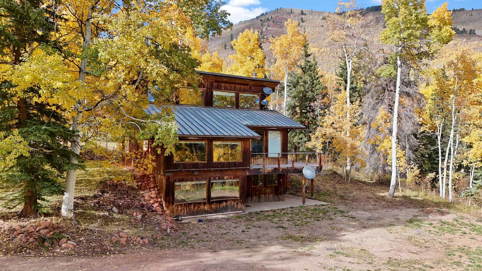 9.77 Acres of Land with Home for Sale in Basalt, Colorado