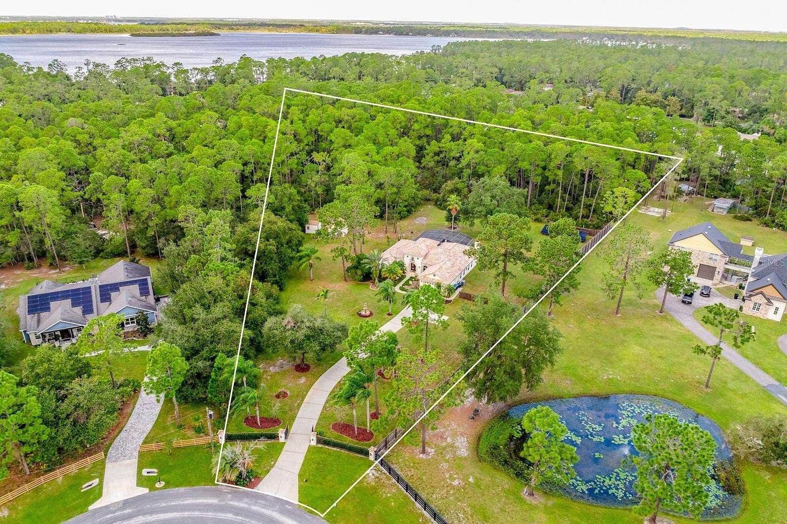 5.42 Acres of Land with Home for Sale in Orlando, Florida