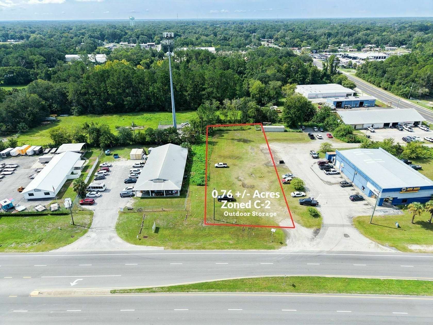 0.76 Acres of Commercial Land for Lease in Palatka, Florida