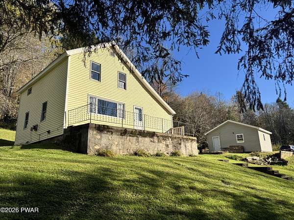 1.87 Acres of Land with Home for Sale in Honesdale, Pennsylvania