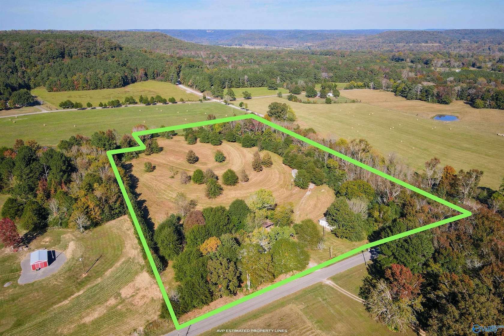 11 Acres of Land with Home for Sale in Eva, Alabama