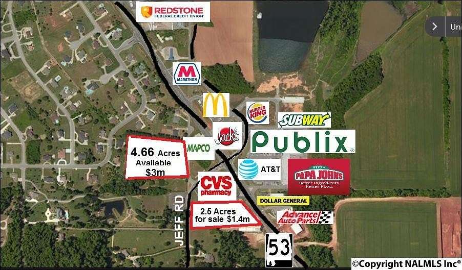 1.2 Acres of Residential Land for Sale in Harvest, Alabama