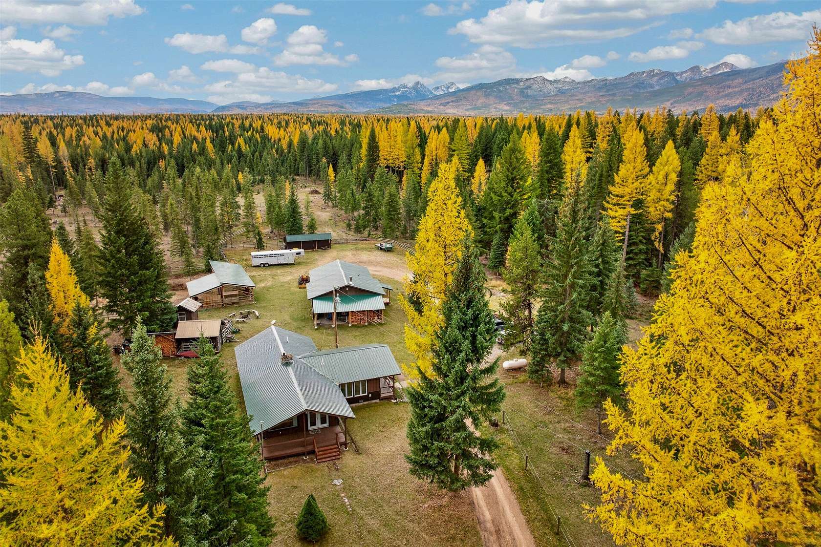 10.6 Acres of Land with Home for Sale in Condon, Montana