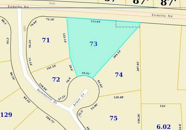 0.13 Acres of Residential Land for Sale in Belden, Mississippi