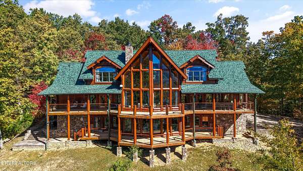 4.13 Acres of Land with Home for Sale in Gatlinburg, Tennessee