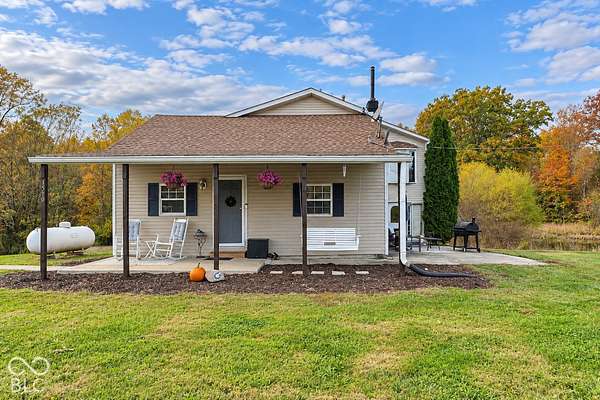 3.36 Acres of Land with Home for Sale in Gosport, Indiana